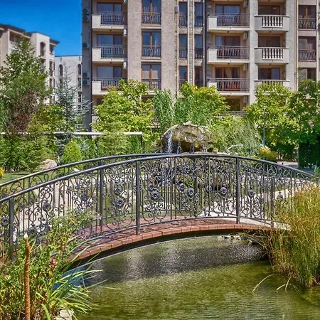 Apartament Студия Для 3-Х С Видом На Бассейн В Шикарном Каскадас Słoneczny Brzeg